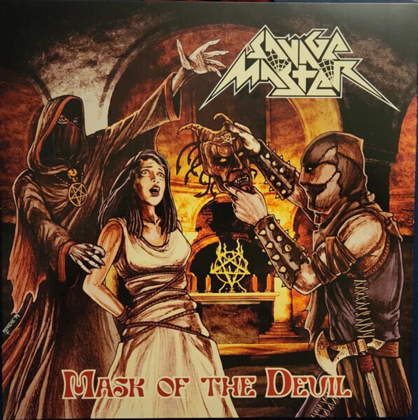 Savage master - mask of the devil  [vinyl lp] colored vinyl, orange