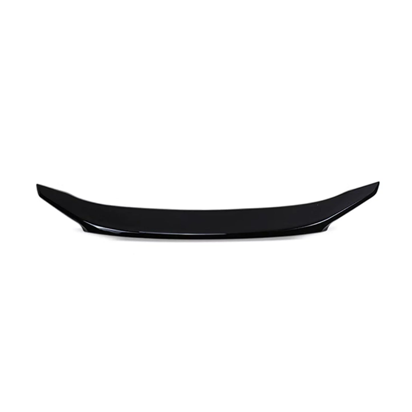 Xotic tech 4dr jdm style glossy black rear trunk lip wing spoiler compatible with honda civic 2016-2021 10th gen