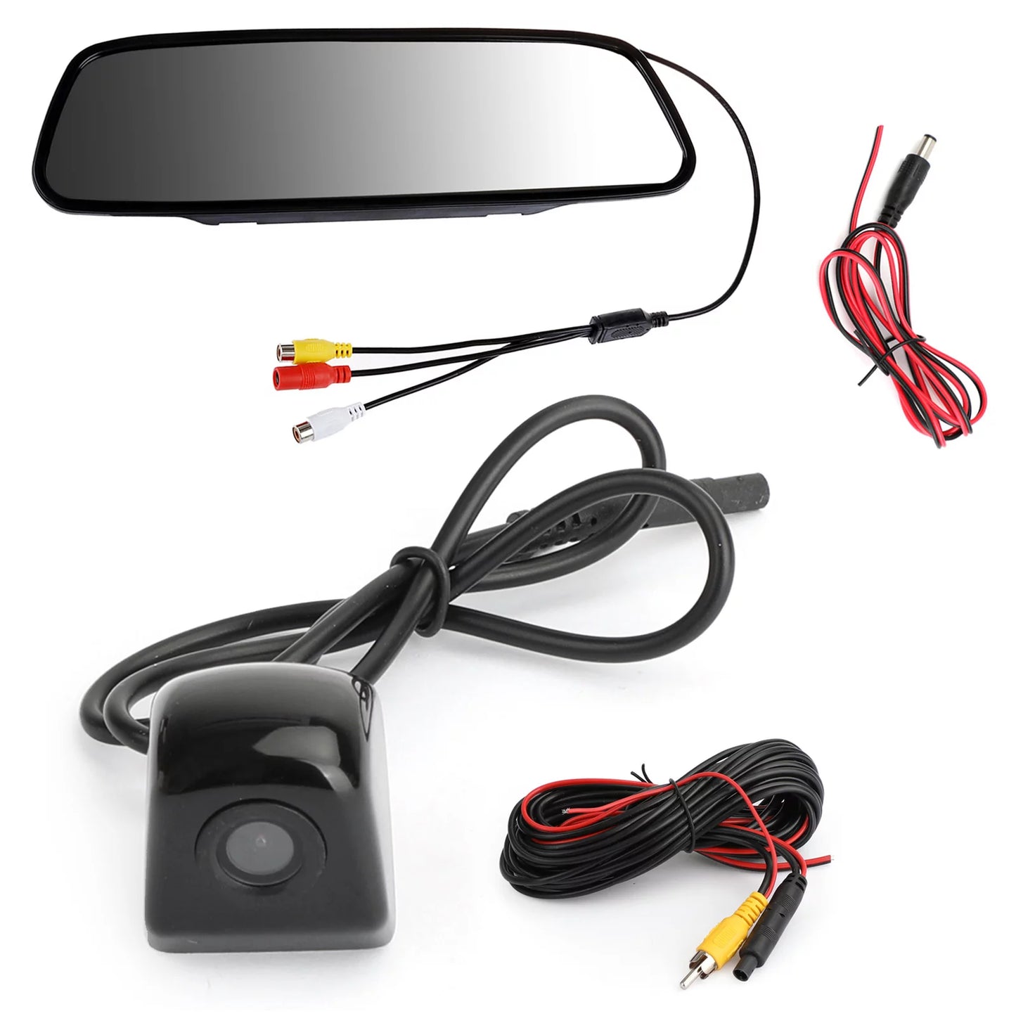 2-day mad hornets universal 170 camera + 5.0" tft lcd car mirror monitor kit vehicle system