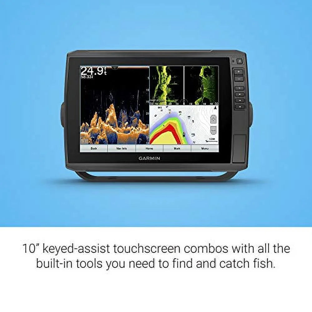 Garmin echomap ultra 106sv with gt56uhd-tm transducer with 6ave travel & cleaning kit