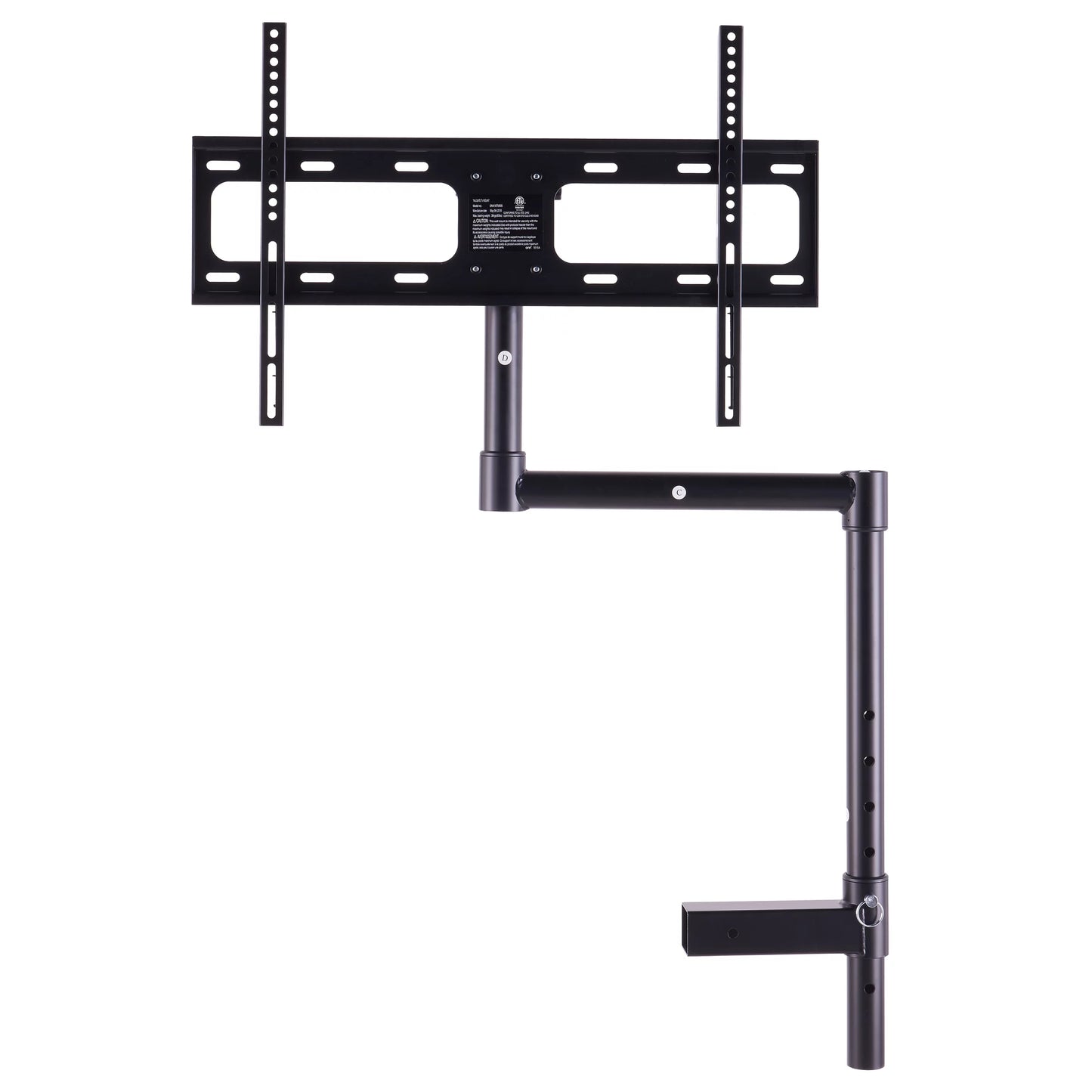 Onn tailgate television mount, black for tvs 32"-60"