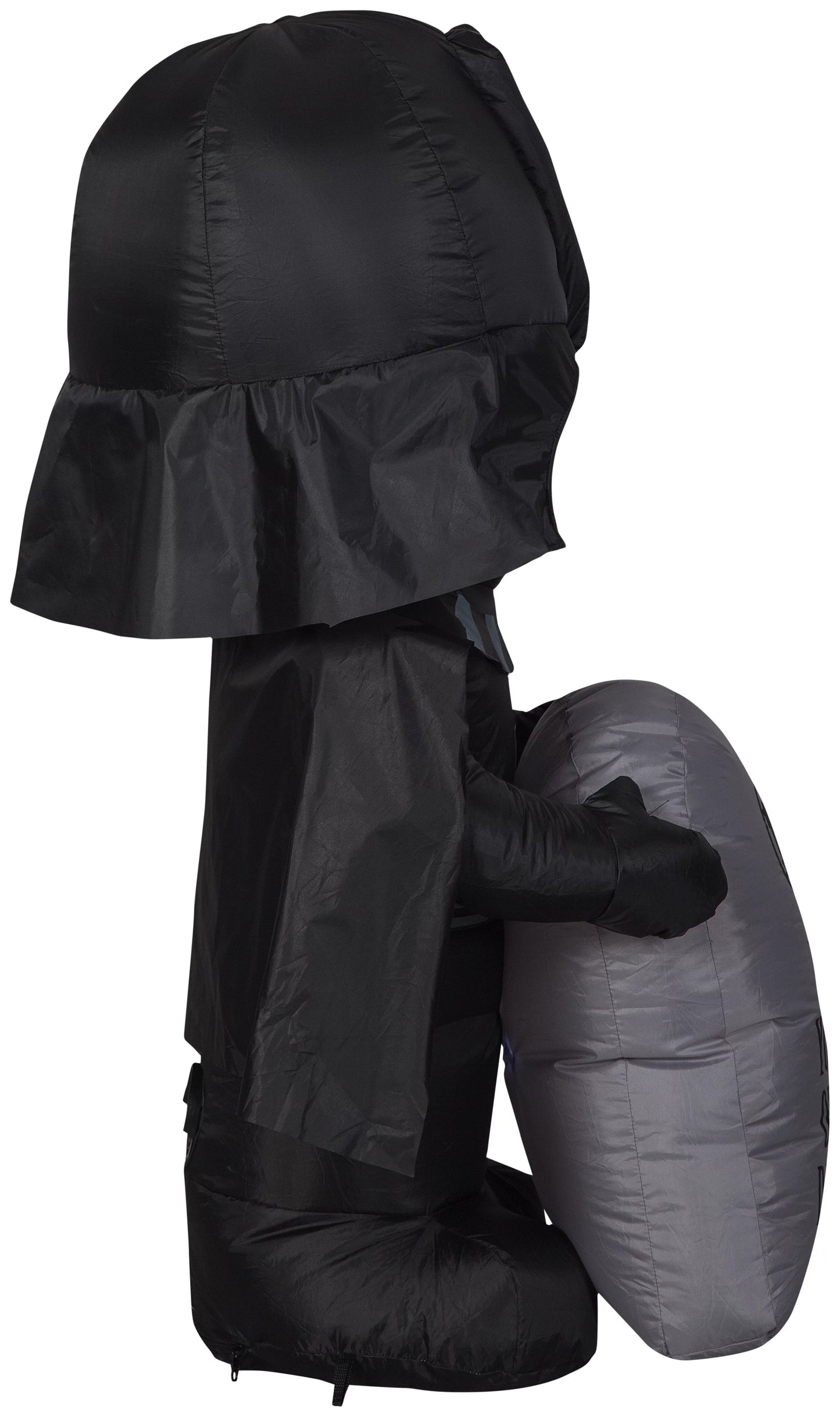 Airblown stylized darth vader airblown yard inflatable, with tombstone 3.5'