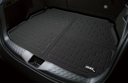 3d maxpider 2010-2024 fits toyota 4runner 7 seat kagu black behind 2nd row cargo liner m1ty0441309