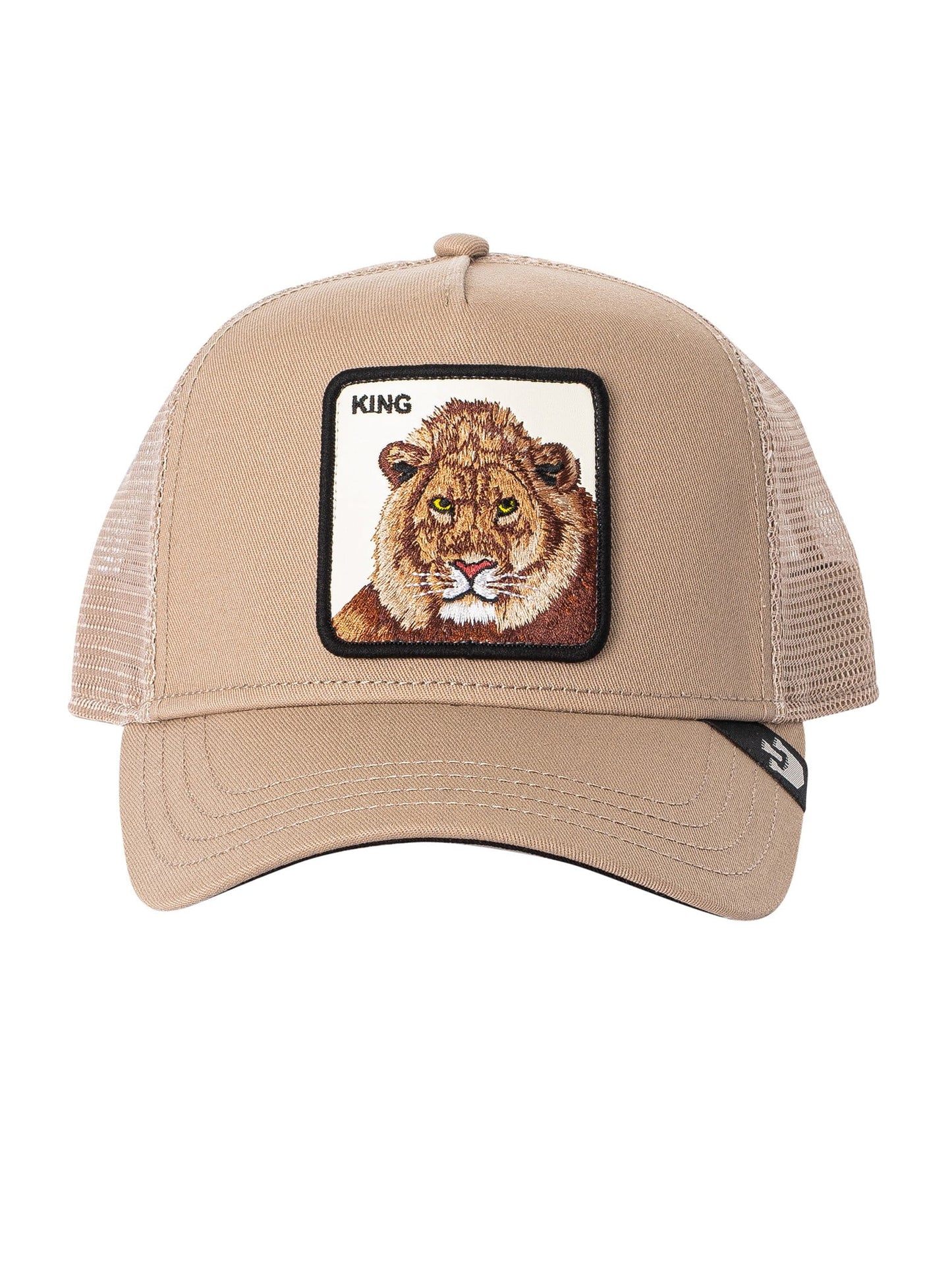 Goorin bros. the king lion trucker cap, beige