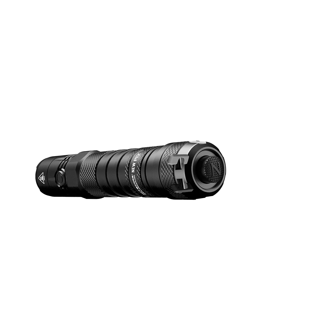 Nitecore new p12 version led flashlight - 1200 lumens w/nl2150hpr battery, usb cord,  and  3amp wall adapter