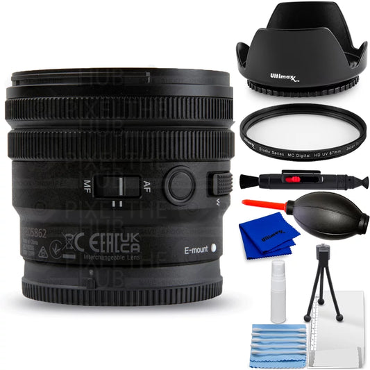 Sony e 10-20mm f/4 pz g lens selp1020g - 7pc accessory bundle