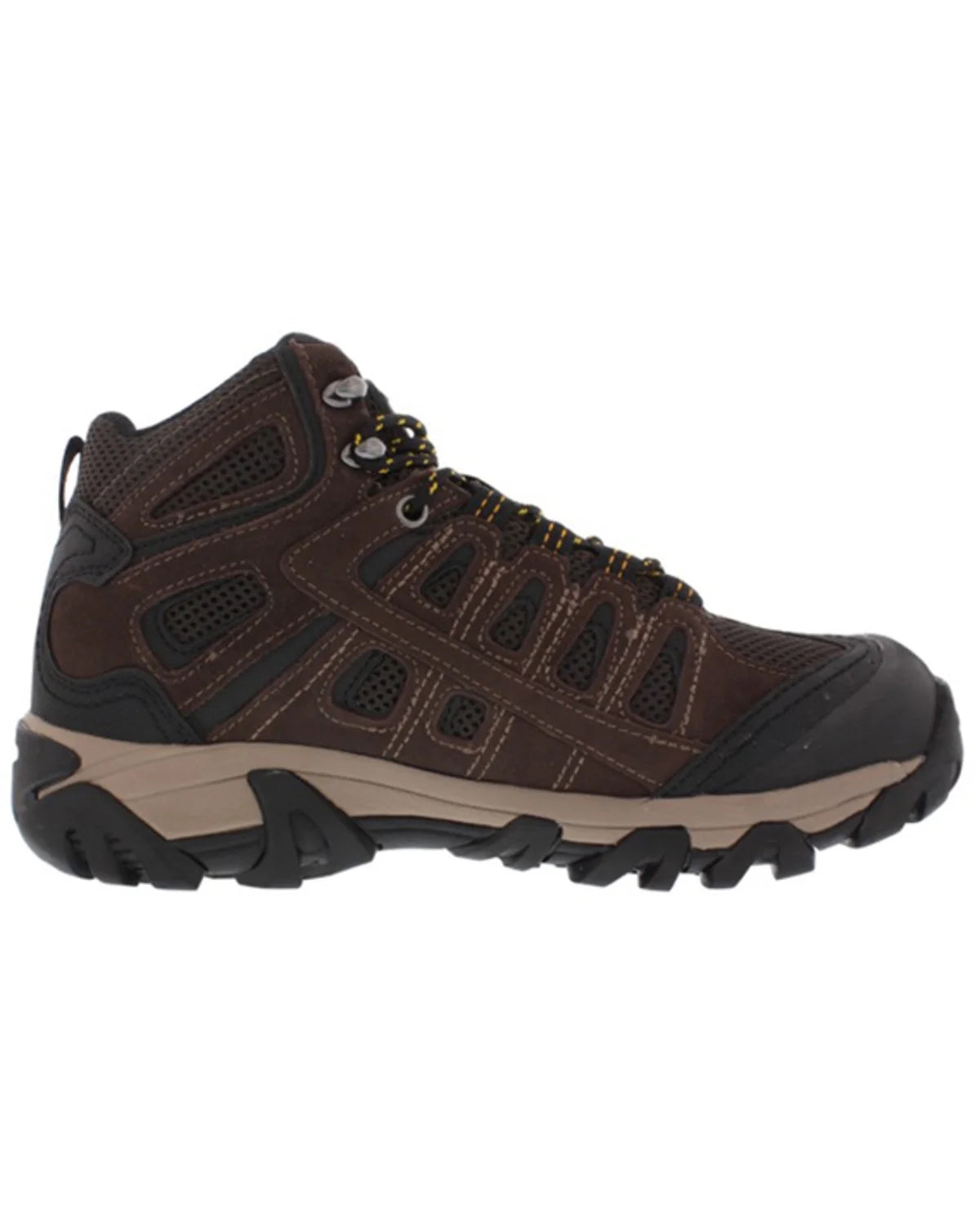 Pacific mountain men's blackburn mid lace-up waterproof hiking boot chocolate 9 d(m) us