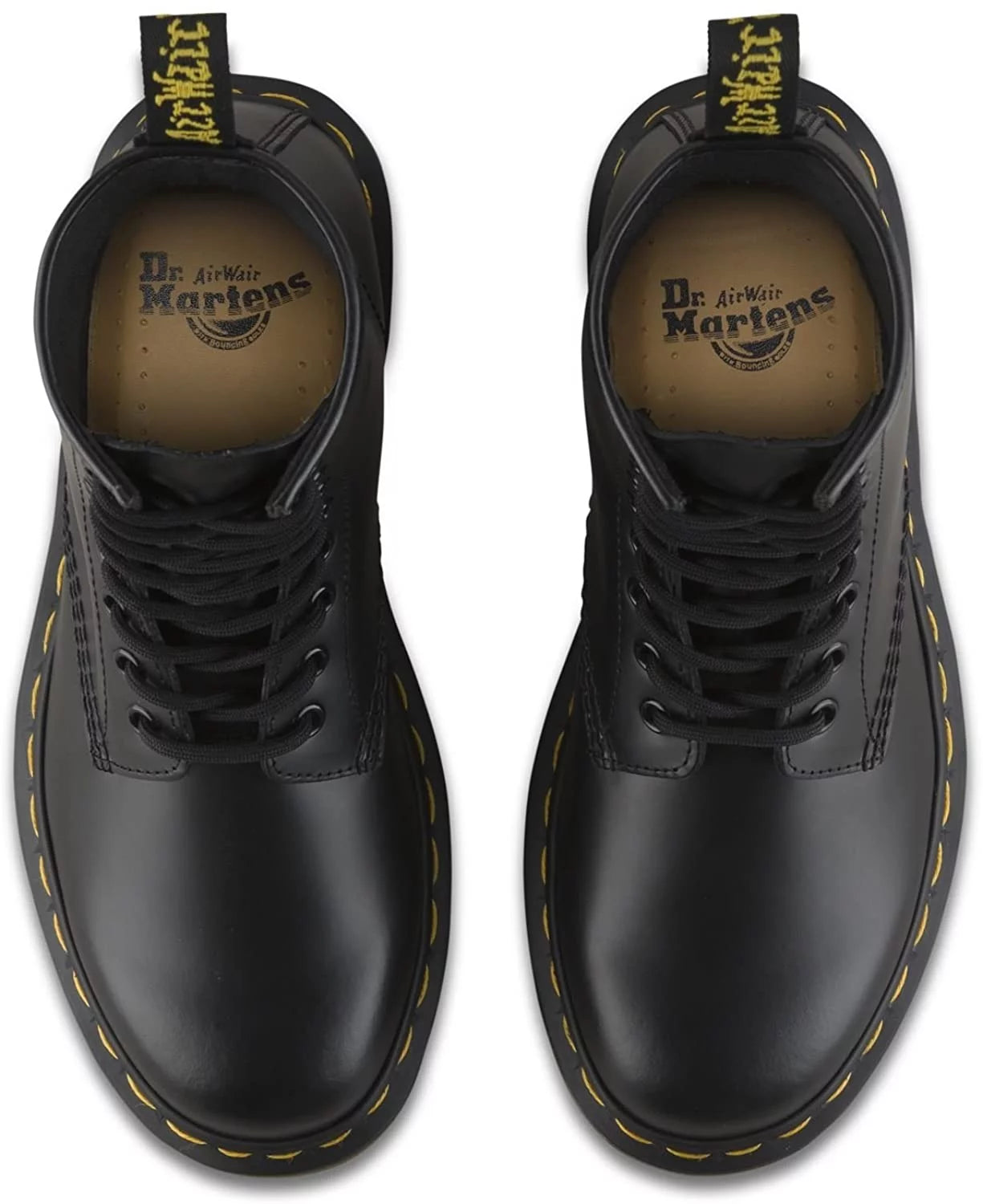 Dr. martens 1460 combat boot, black softy t, 11