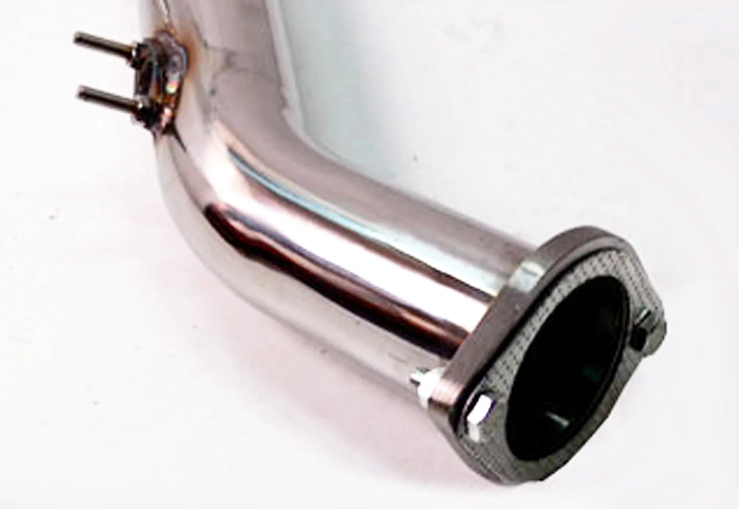 Stainless steel straight flow pipe fitment for 93 thru 97 toyota supra 2jz-gte 3.0l by obx-rs