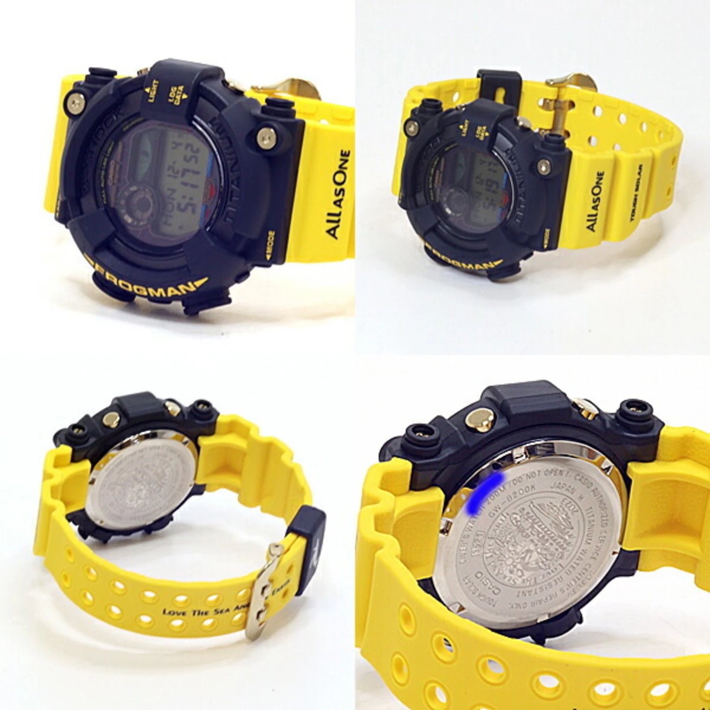 Pre-owned casio casio men's watch g-shock gw-8200k-9jr eye search japan collaboration solar radio (like new)