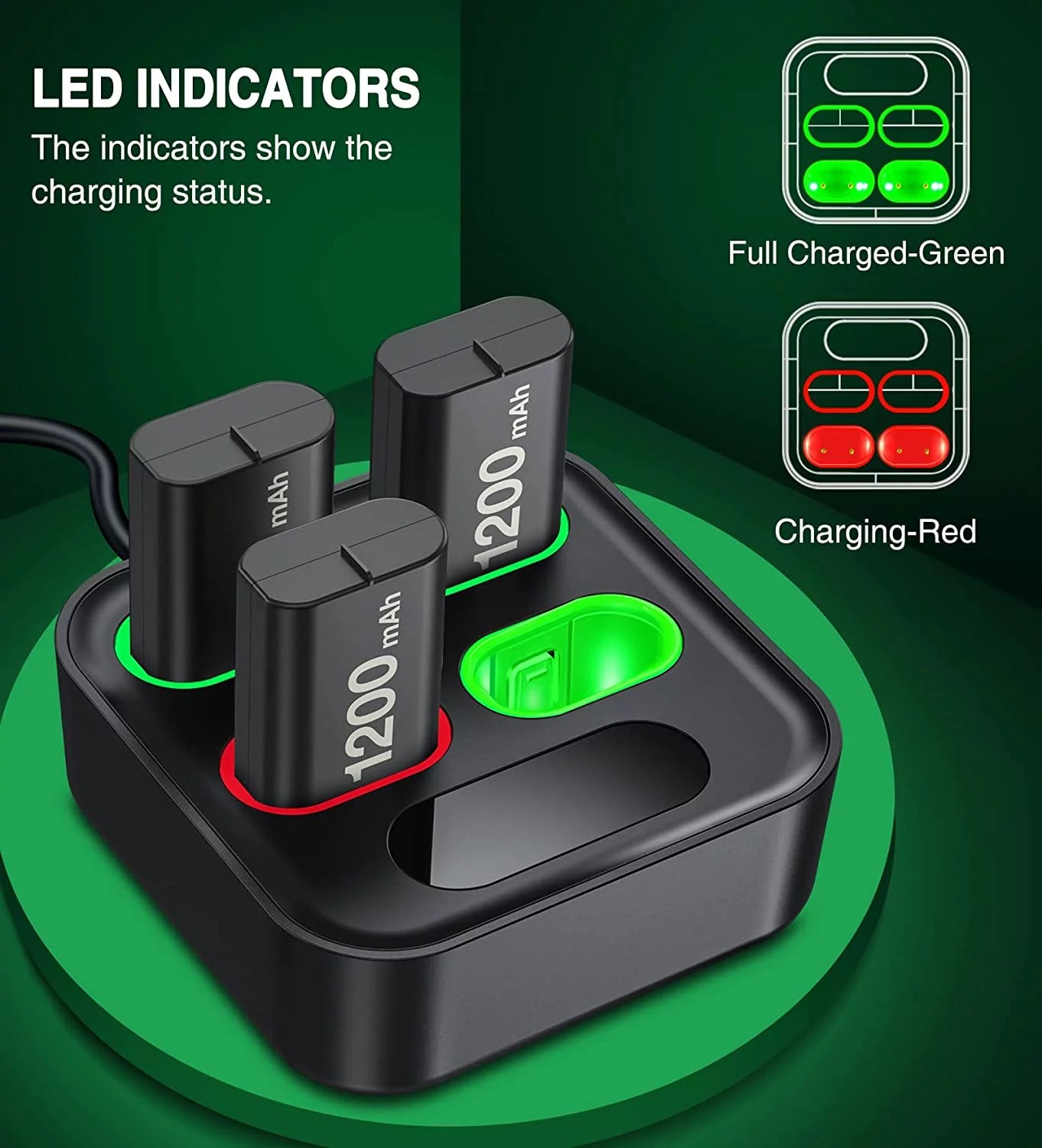 Euroa charger for xoriginal packaging rechargeable battery pack with 4x1200mah xoriginal packaging controller battery pack for xoriginal packaging series x|s/xoriginal packaging one s/x/elite-black