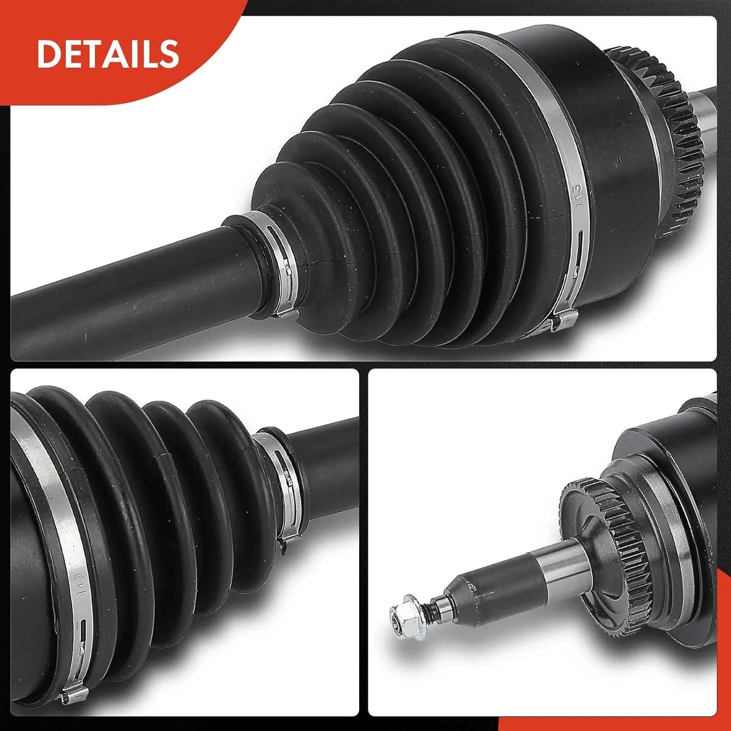 A-premium cv axle shaft assembly compatible with ford f-150 svt raptor 2010 2011 2012 2013 2014, front right passenger side, replace# 1700-701225