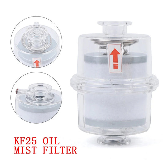 Exhaust oil mist filter fit vacuum pump fume separator exhaust filter kf25 oil mist filter for vacuum pump fume separator exhaust filter kf 25 oil mist filter fit vacuum pump fume separator