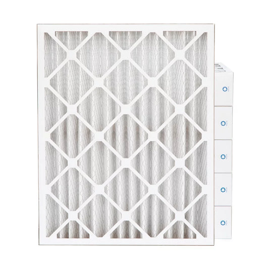 Pamlico air 16x20x4 merv 8 pleated ac furnace air filters. case of 6. actual size: 15-1/2 x 19-1/2 x 3-3/4