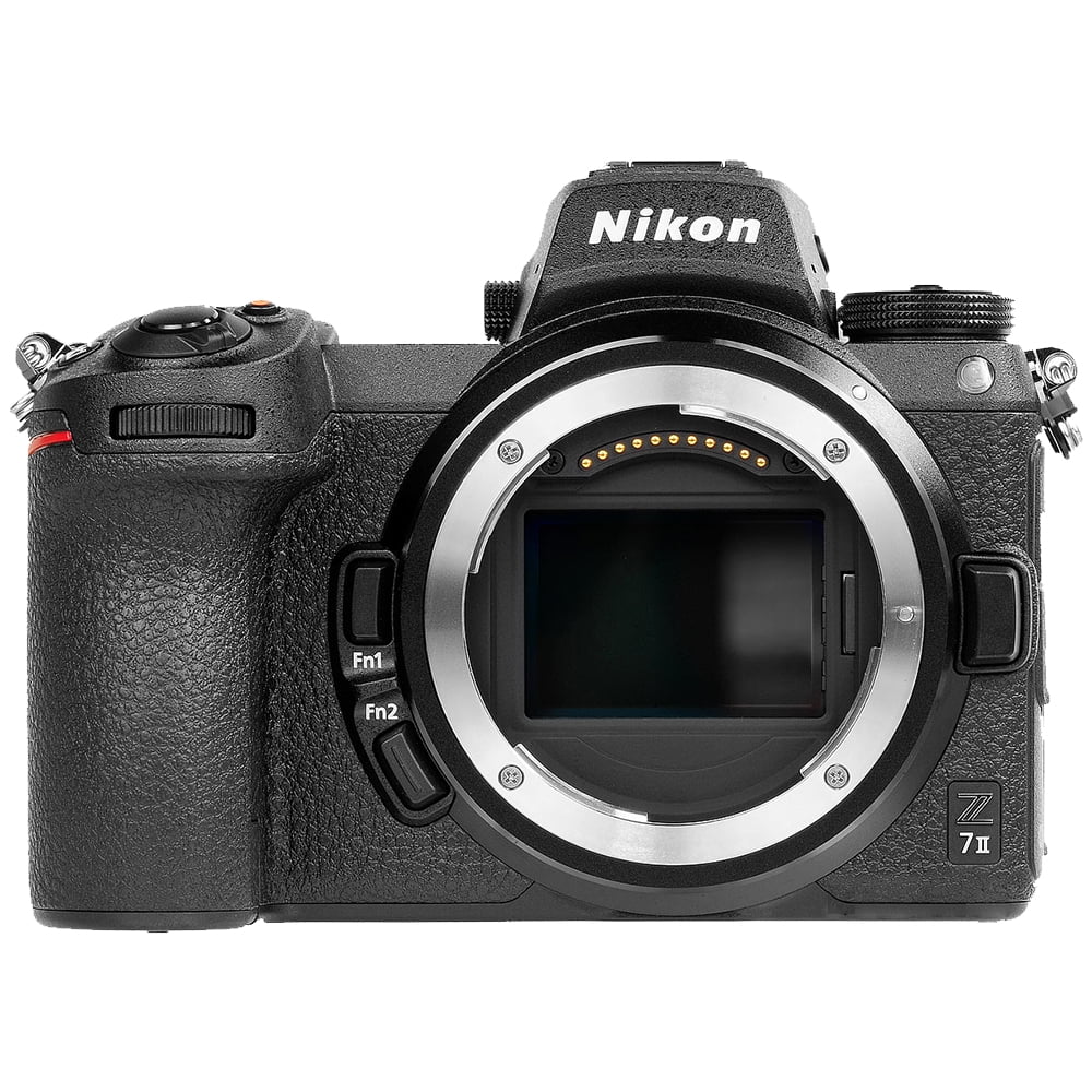 Nikon z7 ii digital camera + nikon 18-140mm vr lens + flash + 0.43x wide angle lens + 2.2x telephoto lens + 64gb class 10 memory card + uv-cpl-fld filters + wireless remte - international version