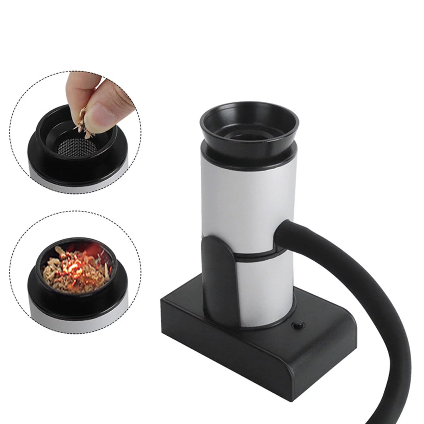 Portable food , kitchen smoke , cooking handheld food , cocktail  mini smoke infuser food for meat bbq