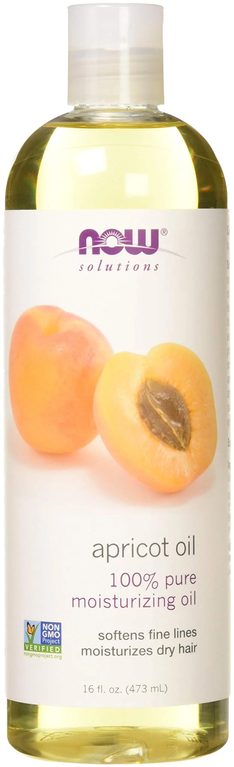 Now solutions apricot oil 16 oz. (pack of 2)