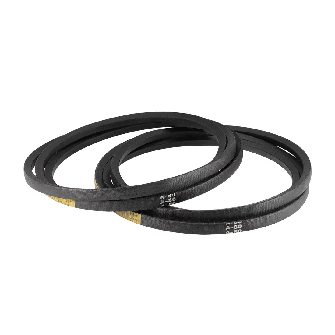 A80 v-belts 80" mid-perimeter, a-section rubber drive belt 2pcs