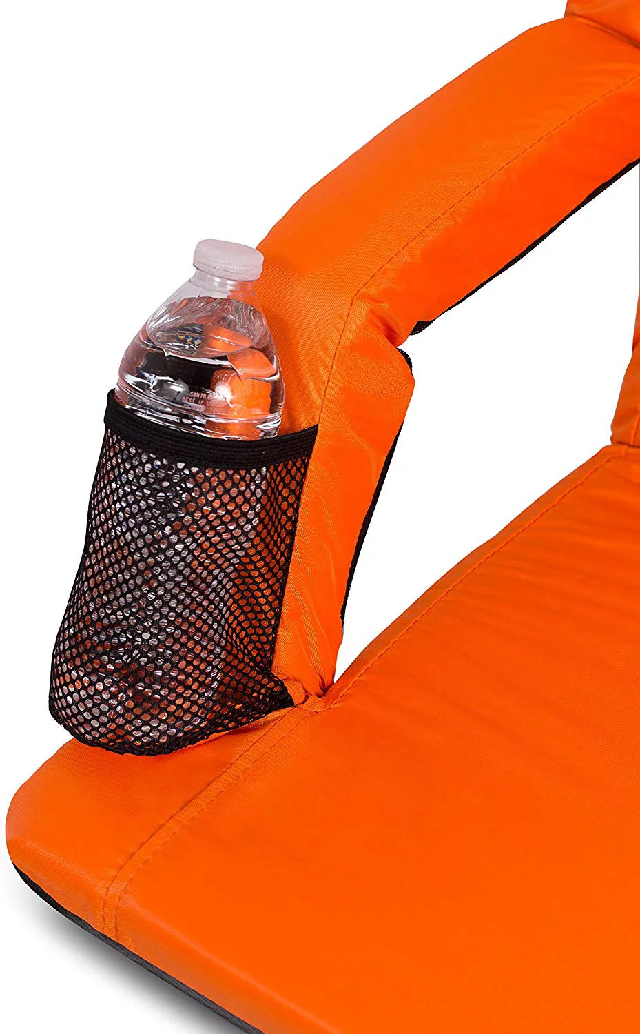 Stadium boss stadium seat reclining bleacher chair folding - orange