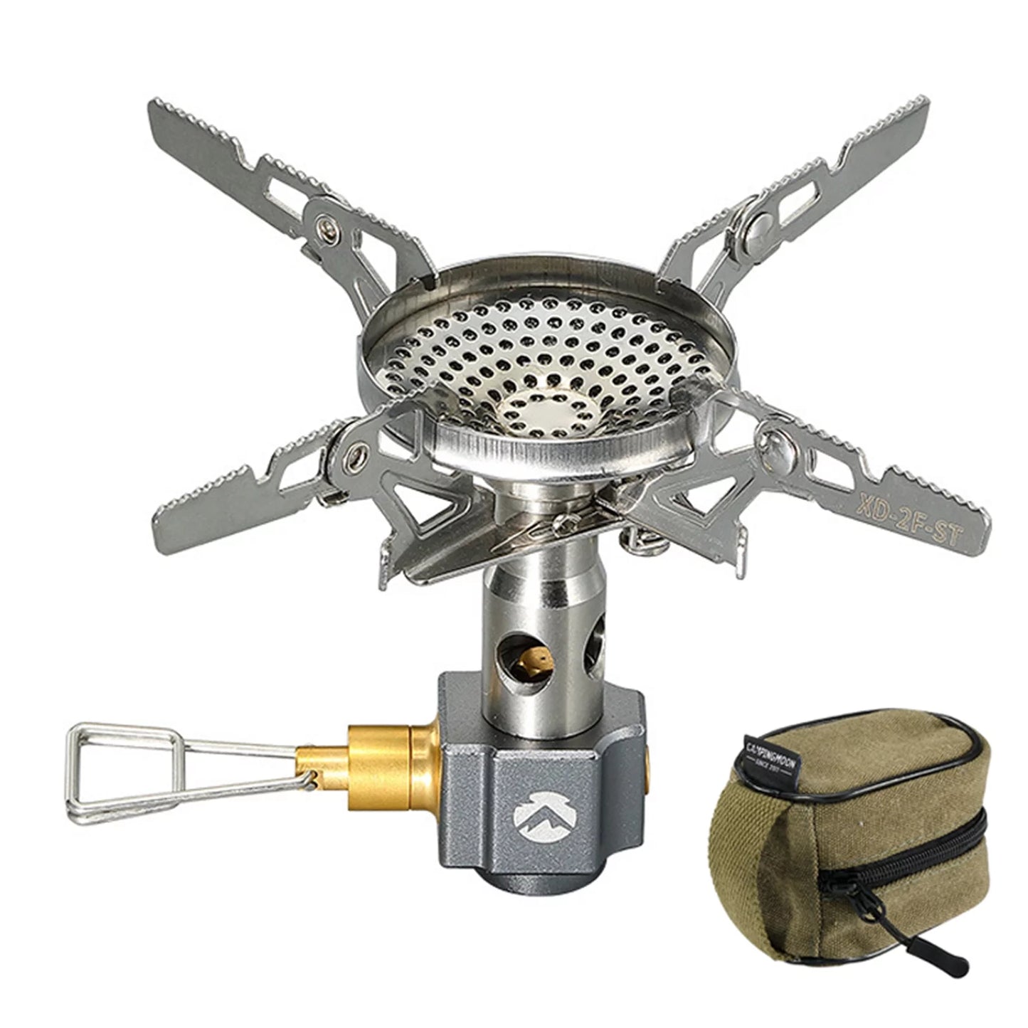 Campingmoon camping stove 3300w high efficiency backpacking stove for quick and easy cooking on go