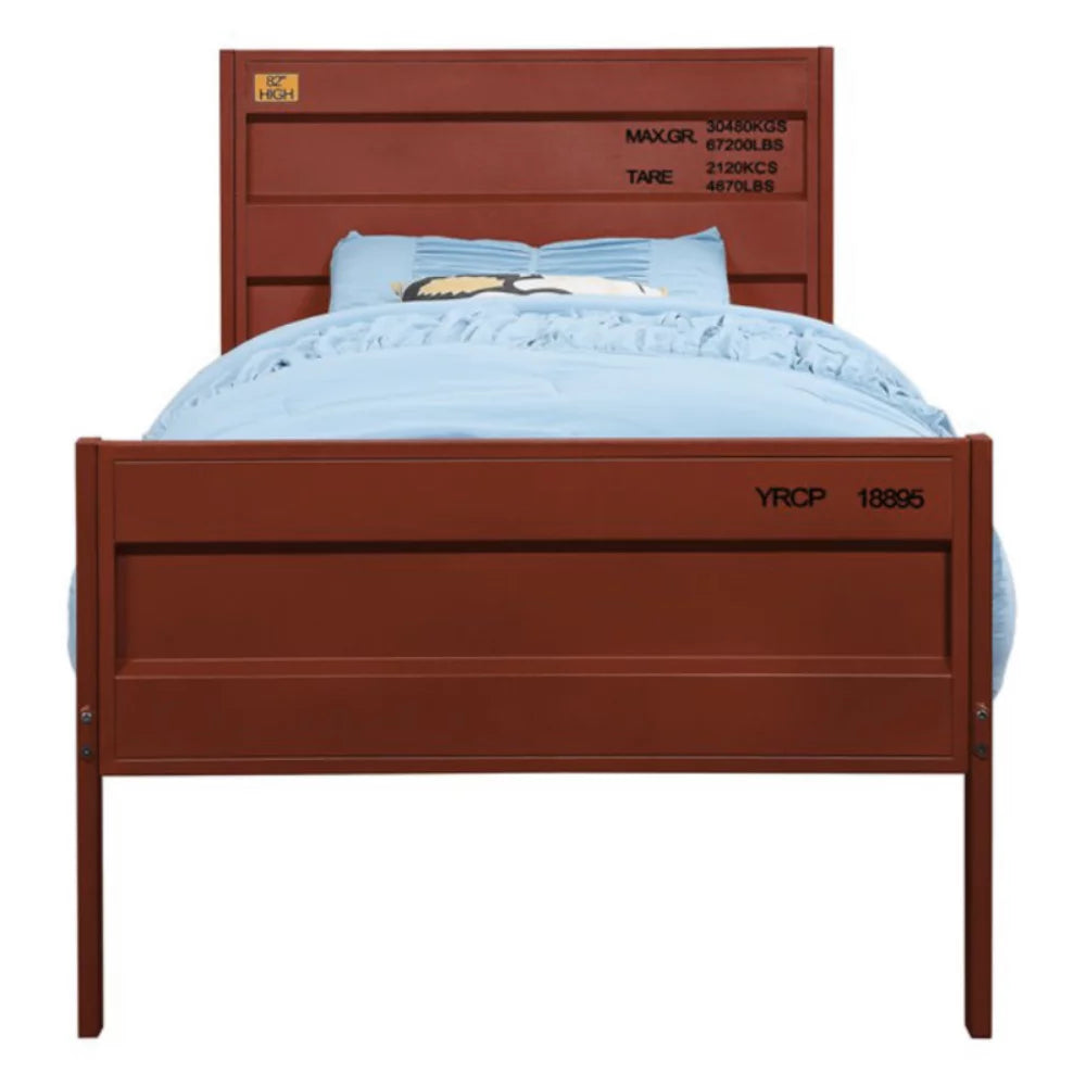 Teledu cargo full bed red 35945f (79" x56" x44"h)