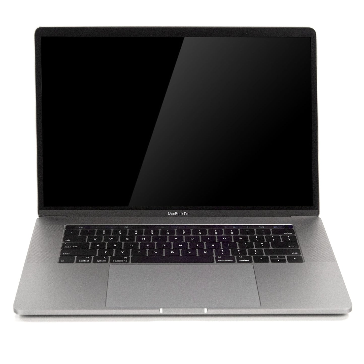 Usedapple macbook pro 15" mid-2019 (touch bar) space gray i9-9880h 2.3ghz 32gb 512gb ssd macos big sur mv912ll/a a1990 - light delamination - grade b