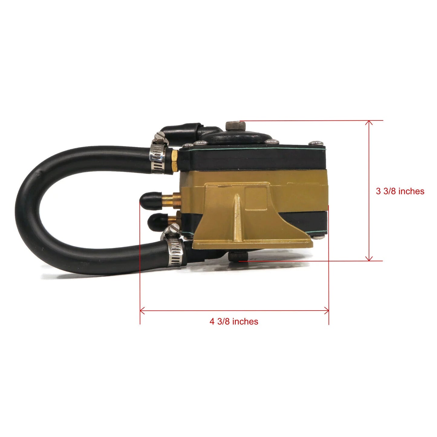 The rop shop | vro conversion fuel pump for johnson, evinrude, omc, brp 0175103, 0175107 boats