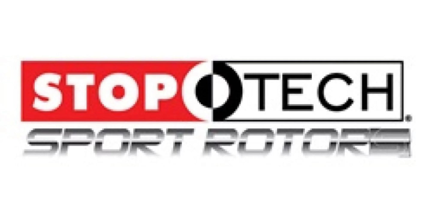 Stoptech 126.40087sr sport slotted rotor - rear right fits select: 2017-2023 honda cr-v, 2015-2020 acura tlx