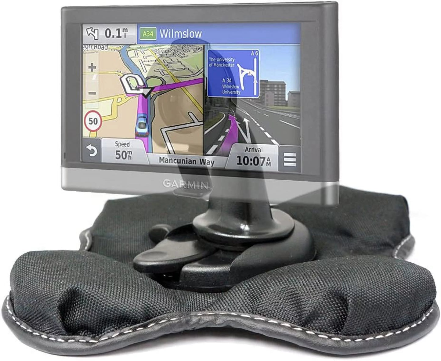 Nonslip beanbag dashboard friction mount for garmin nuvi 2557 2558 2559 2589 2597 2598 2599 2689 2699 52 54