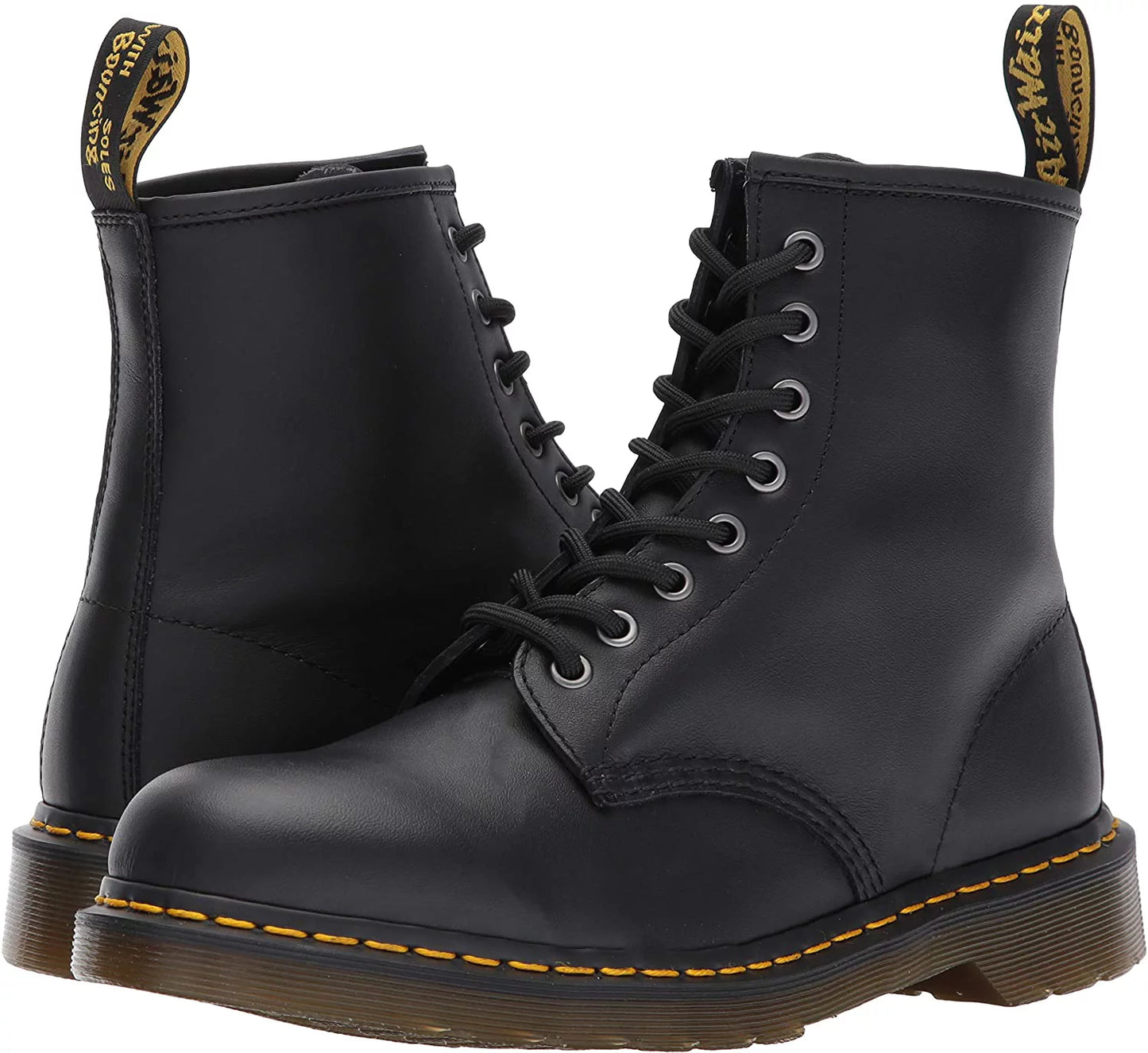 Dr. martens 1460 combat boot, black softy t, 11