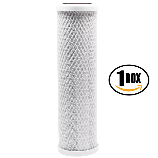 Box of replacement for anchor water filter af-3700 activated carbon block filter - universal 10 inch filter for anchor water filters af-3700 7- stage countertop filter - denali pure brand