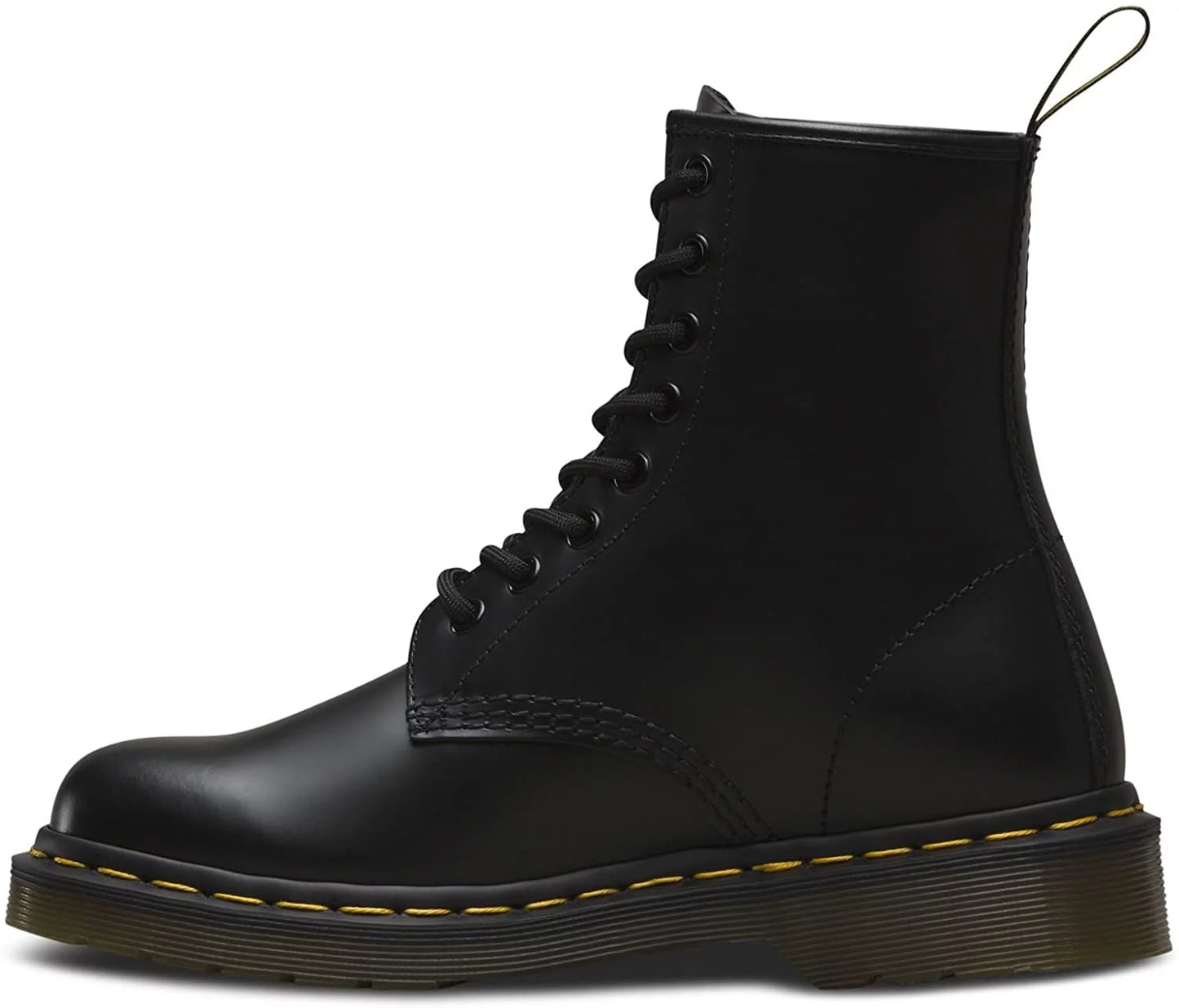 Dr. martens 1460 combat boot, black softy t, 11