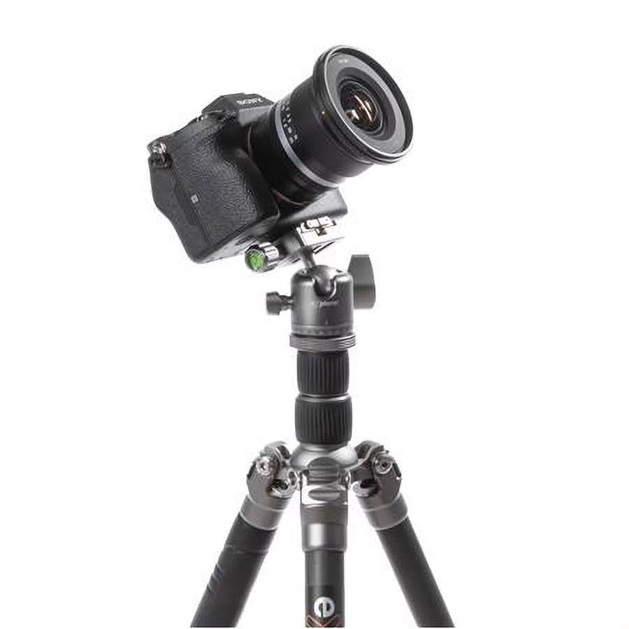 Tx-vk voyager 5-section carbon fiber travel tripod/monopod with bx-25 ball head