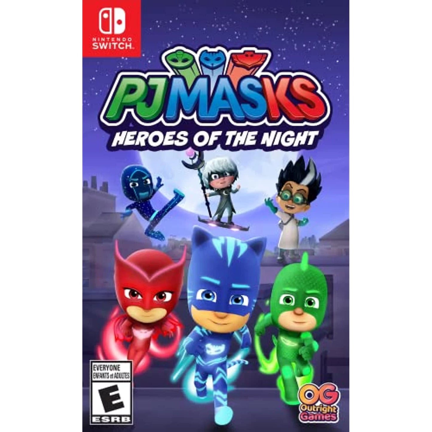 Pj masks: heroes of the night - nintendo switch