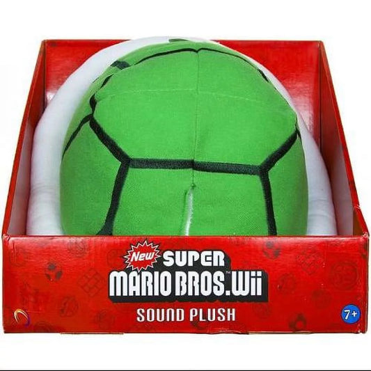 Super mario bros. wii sound plush green koopa shell by global holdings