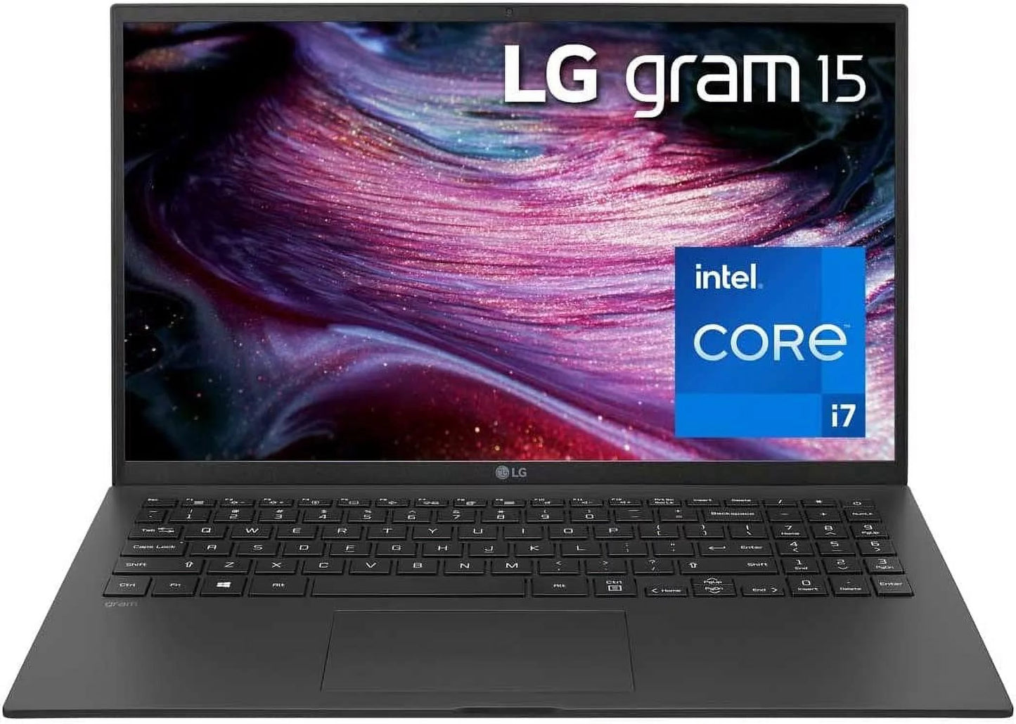 Pre-owned lg gram 15z90q-p.aac8u1 15.6" fhd touch i7-1260p 16gb 1tb ssd - black (refurbished: good)