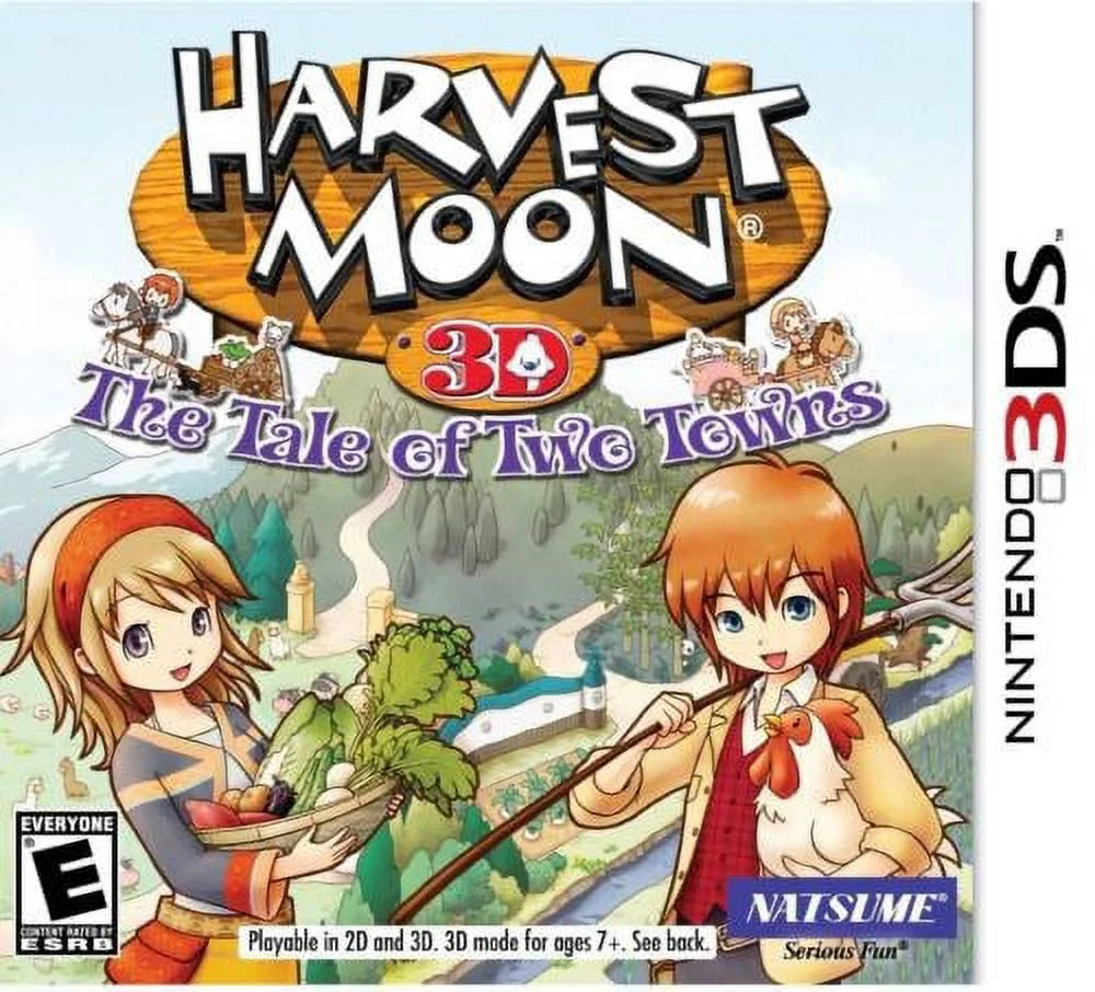 Nintendo 3ds - harvest moon: tale of two towns