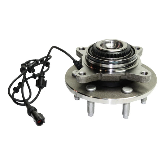 Front side wheel hub with bearing 6 x 5.31 in. bolt pattern four wheel drive fits 2000-2006 ford expedition eddie bauer 8 cyl 4.6l