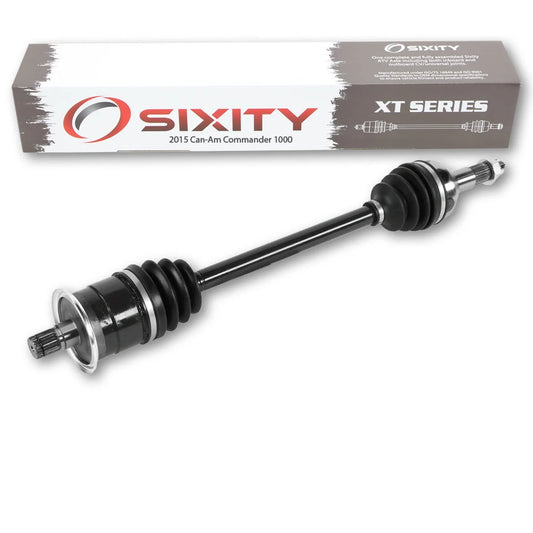 Sixity xt rear left axle compatible with can-am commander 1000 2015 - ltd 4x4