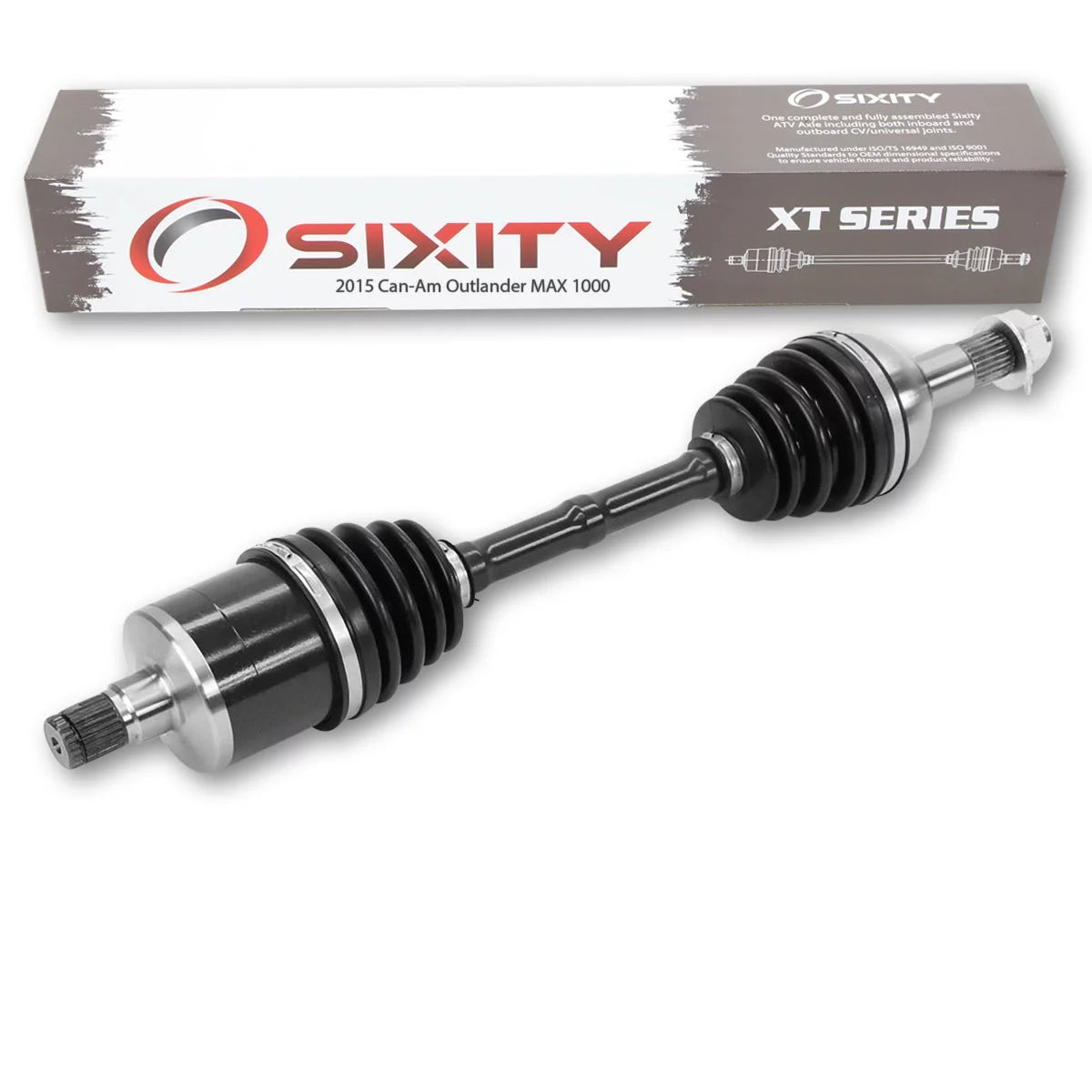 Sixity xt rear left axle compatible with can-am outlander max 1000 2015 - efi std ltd 4x4