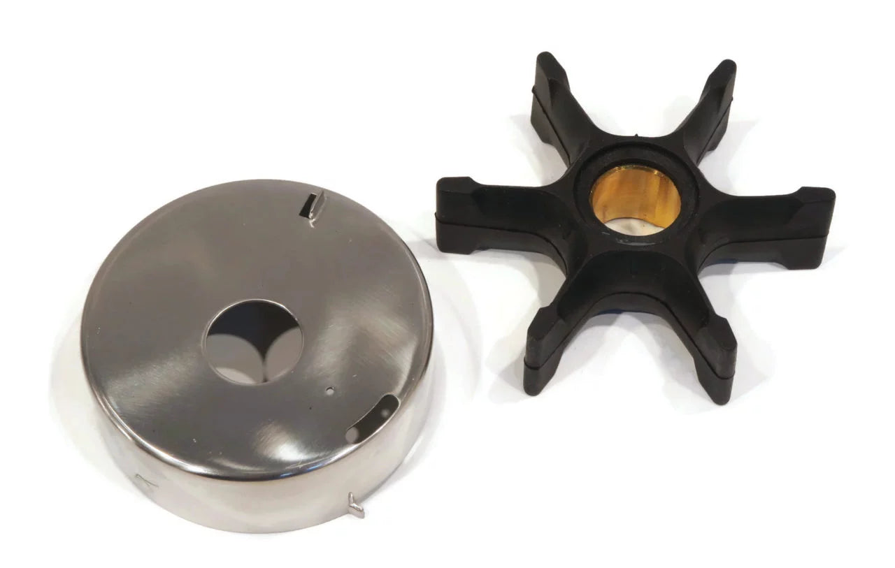 The rop shop | water pump impeller, housing repair kit for 1993 johnson 65hp j65wmletd outboard