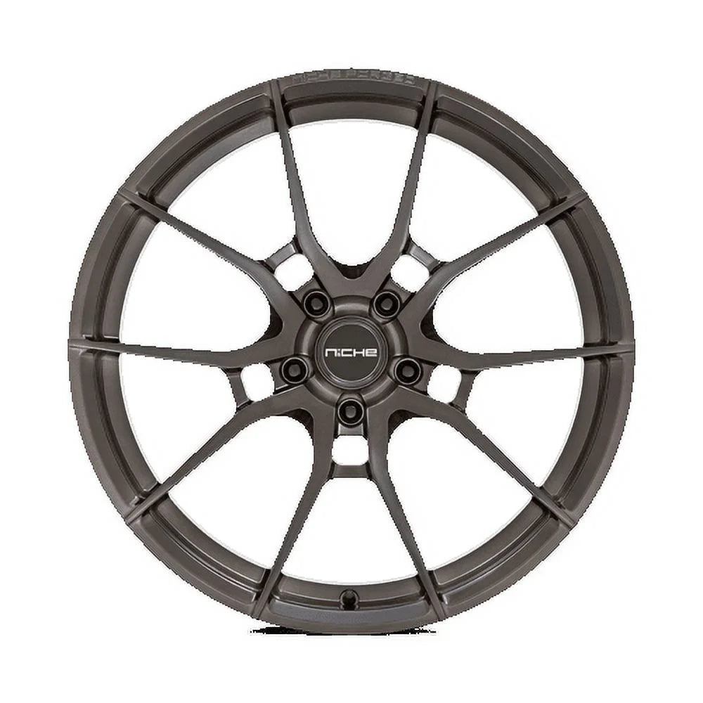 Niche mono monoblock forged rim m111 20x10 5x4.5 smoke 40mm, t111200067+40