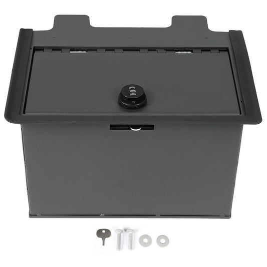 Teledu center console storage box w/lock for chevy gmc 19-22 silverado sierra 1500