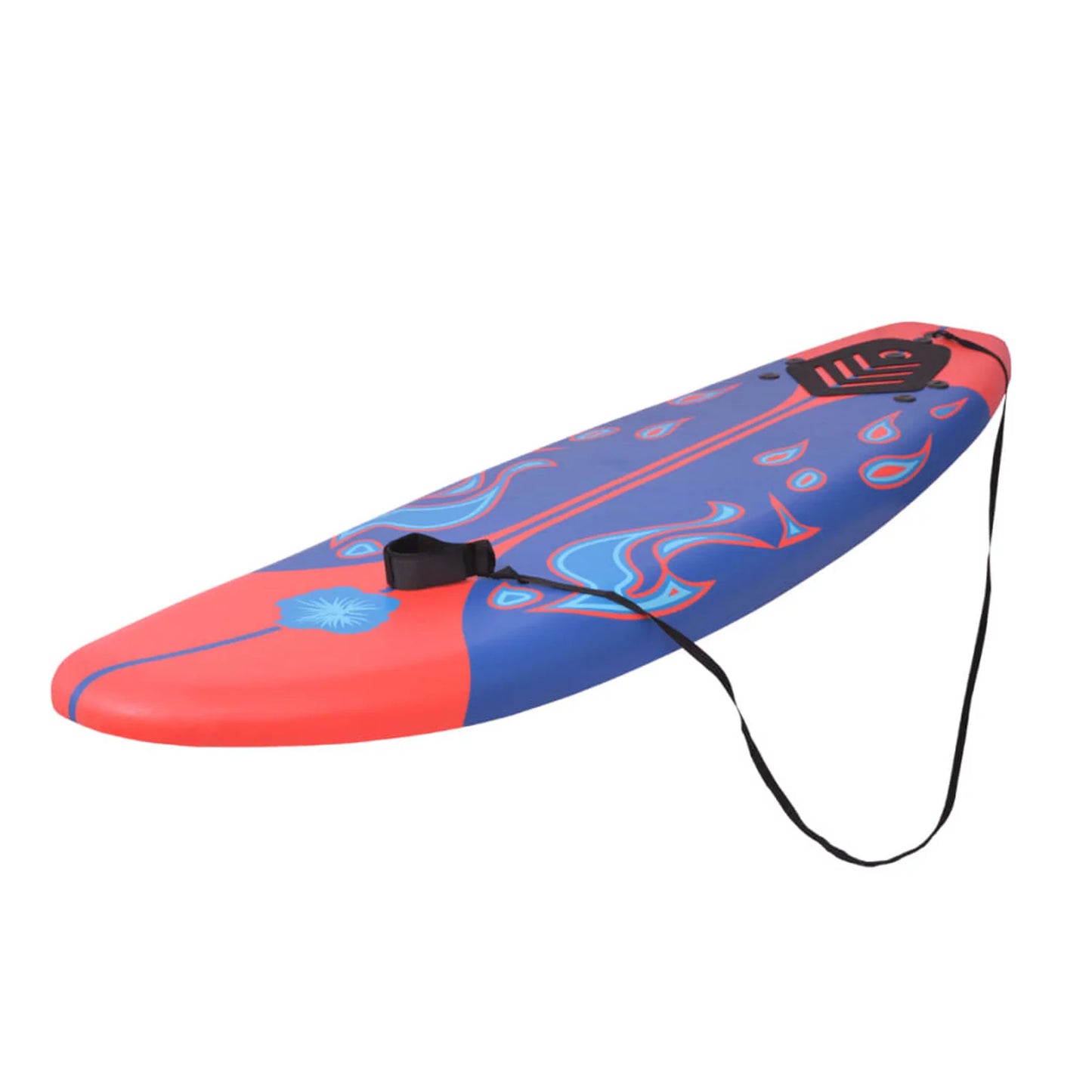 Anself surfboard with leash and  fins, beach surfing board kit for beginners youth and adults 66.9 x 18.4 x 3.1 inches (l x w x t)