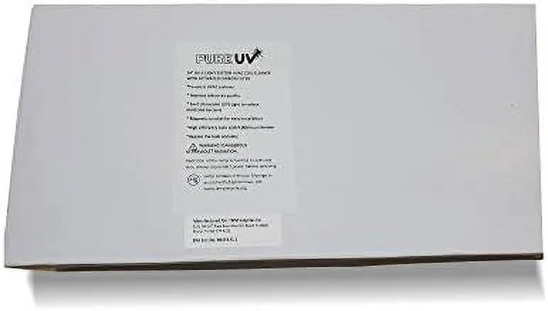 Whole house pco uv-c light system with tivated carbon filter with magnet for hv air conditioning coil. 16.75" long