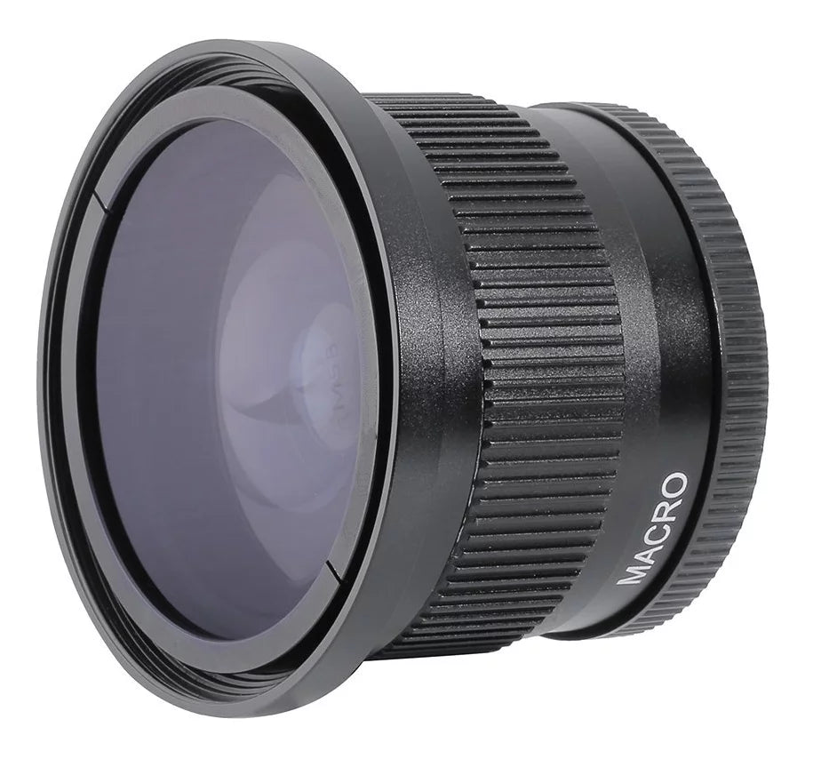 New 0.35x high grade fisheye lens (46mm) for jvc everio gz-hm400 hd