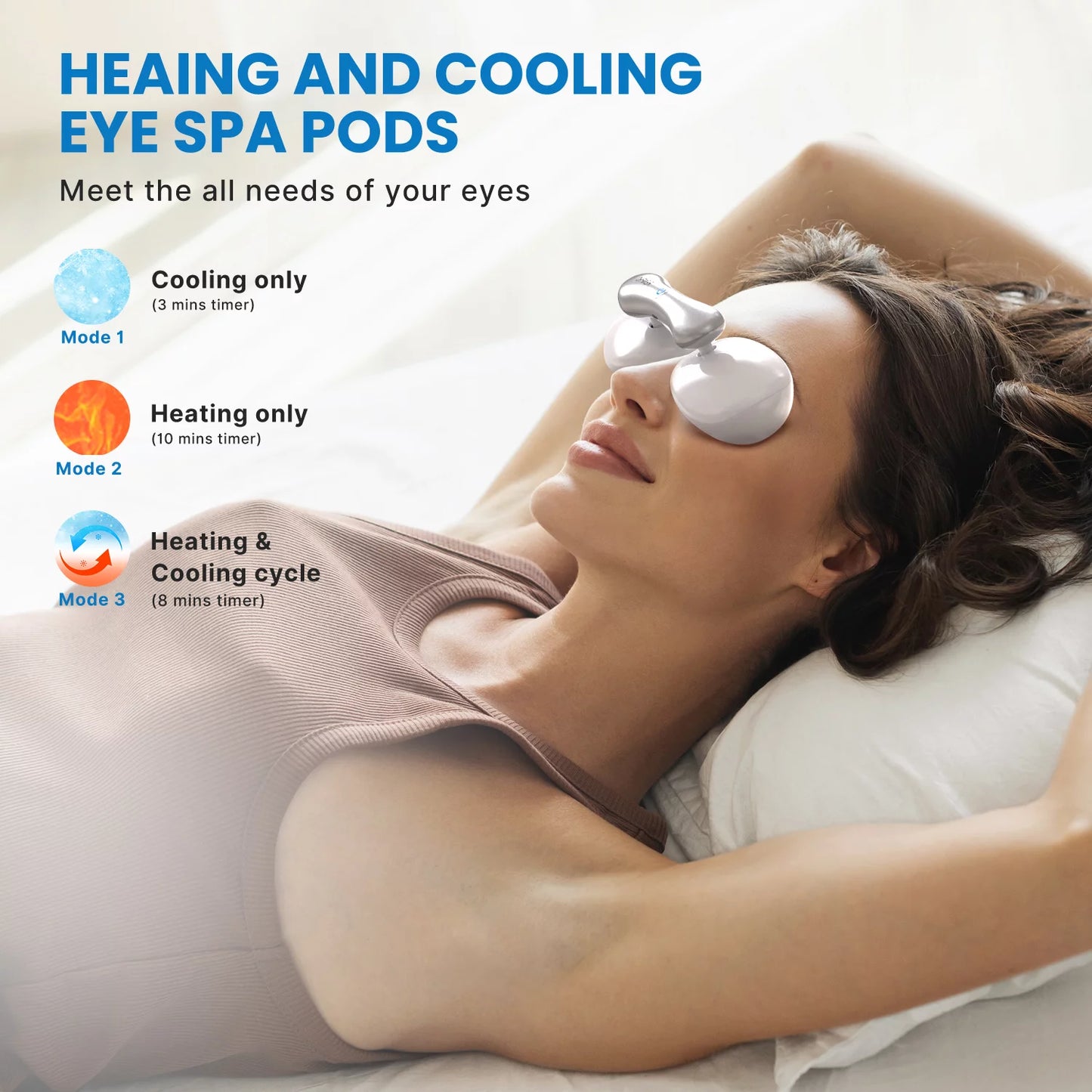 Renpho eye spa pods with cooling & heating for eye care relax care beauty