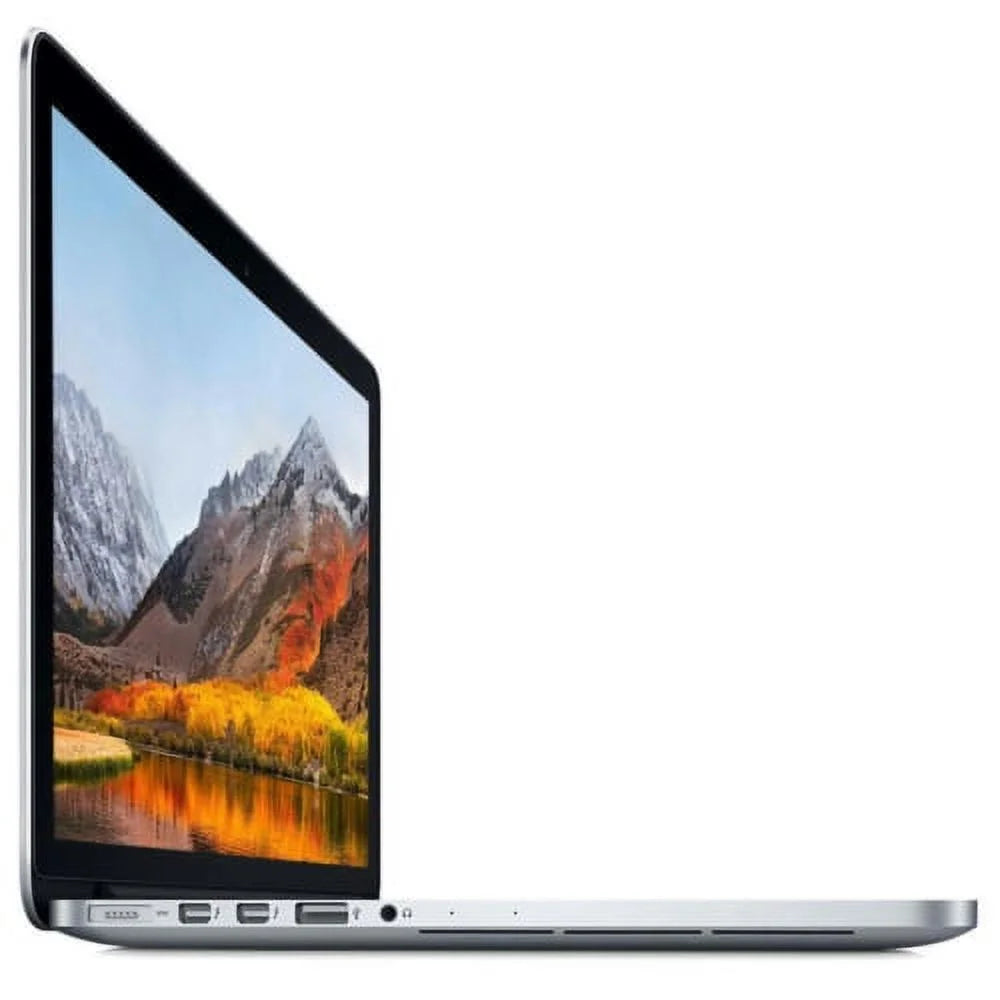 Pre-owned apple macbook pro notebook computer core i5 2.6ghz 4gb ram 128gb ssd 13" silver me866ll/a (2013) refurbished - fair