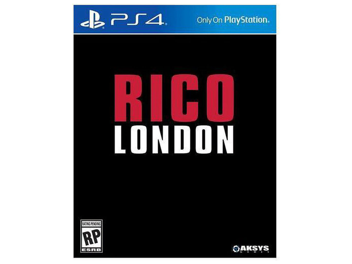 Rico london for playstation 4  [videogames] ps 4