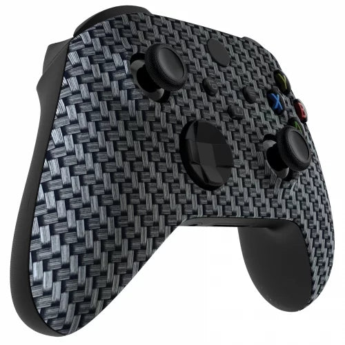 "carbon" xoriginal packaging one x smart custom rapid fire modded controller.fps mods. cod warzone